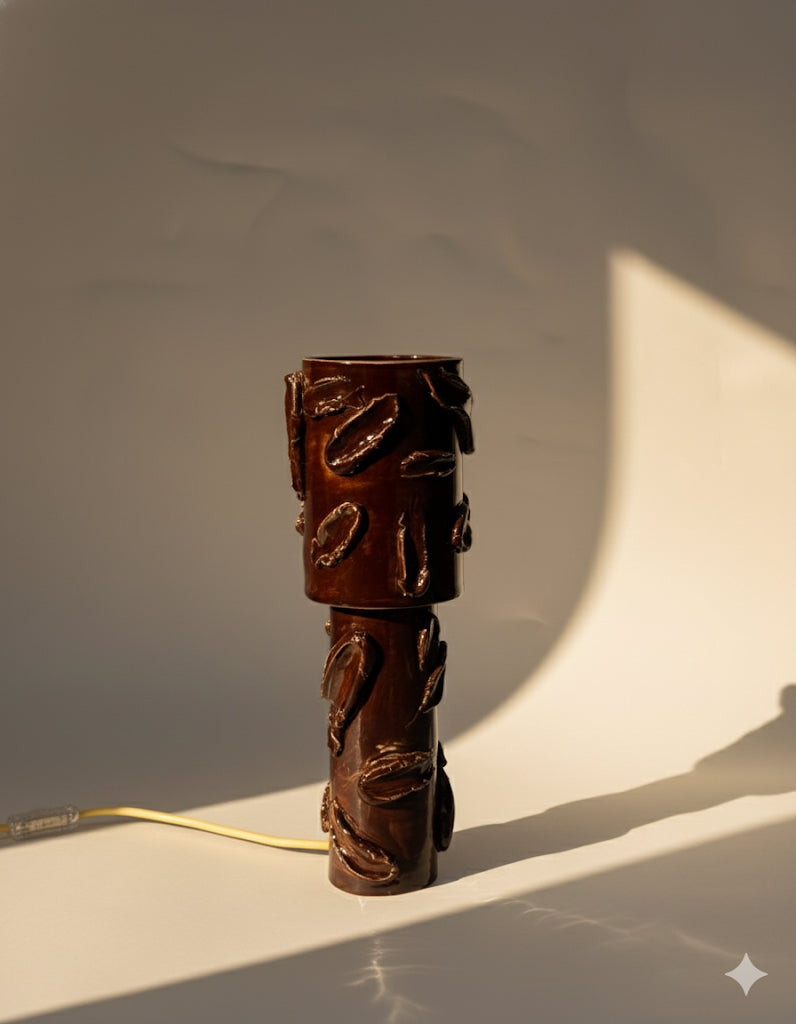 Tall Lamp -  ceramics I Chocolat Smudge