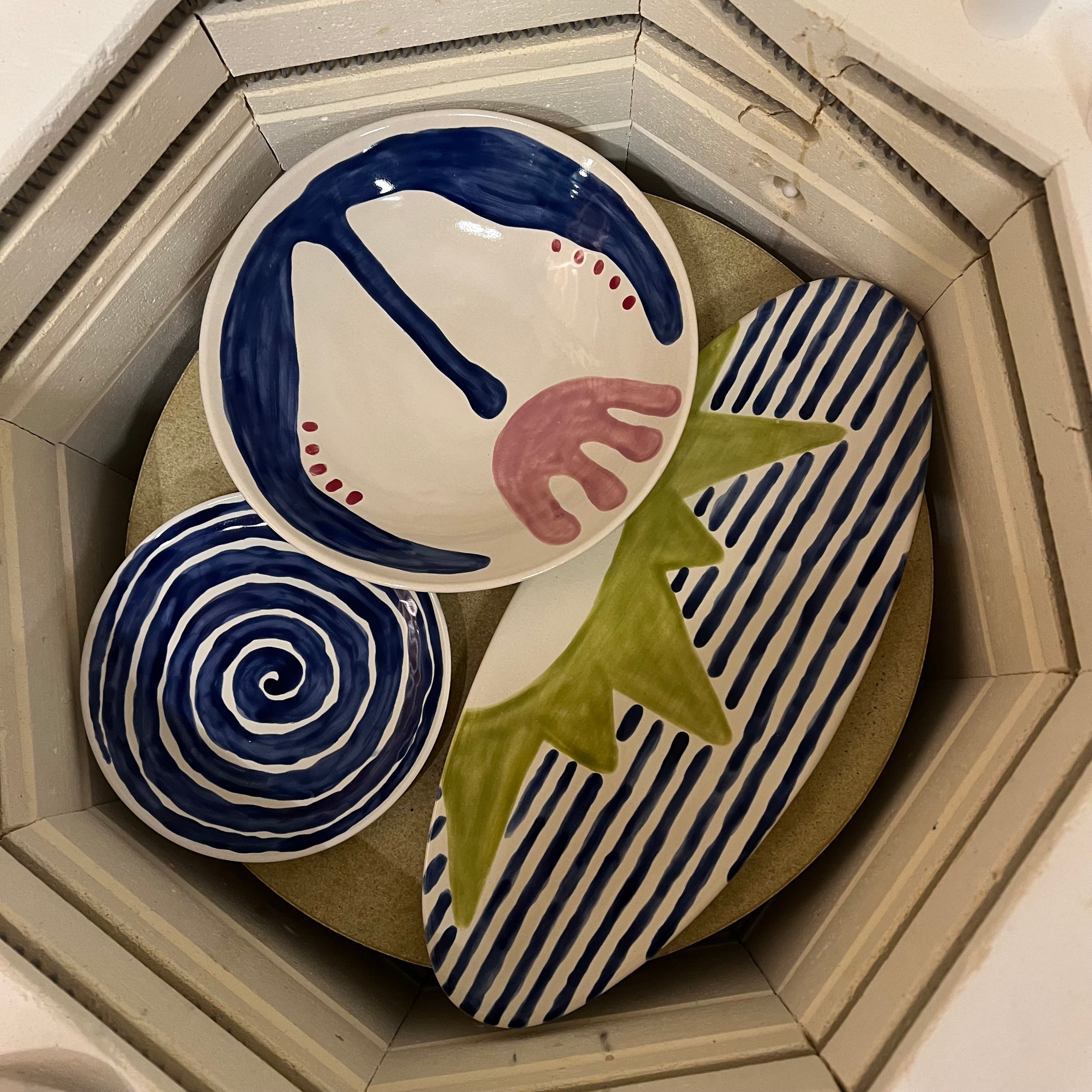 ceramics - painting on clay I  thu. 15.01