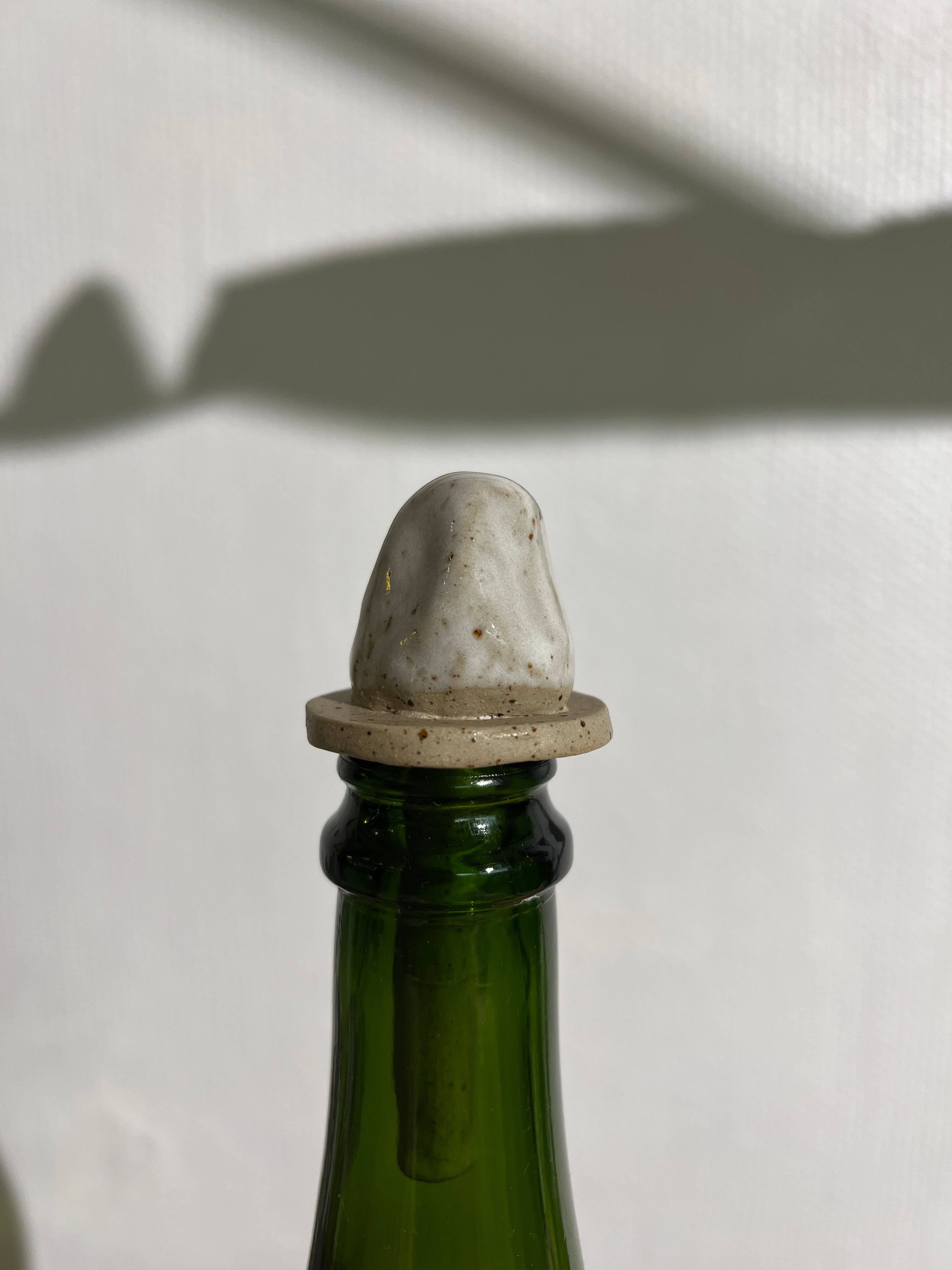 Wijnstopper - Stone Creme