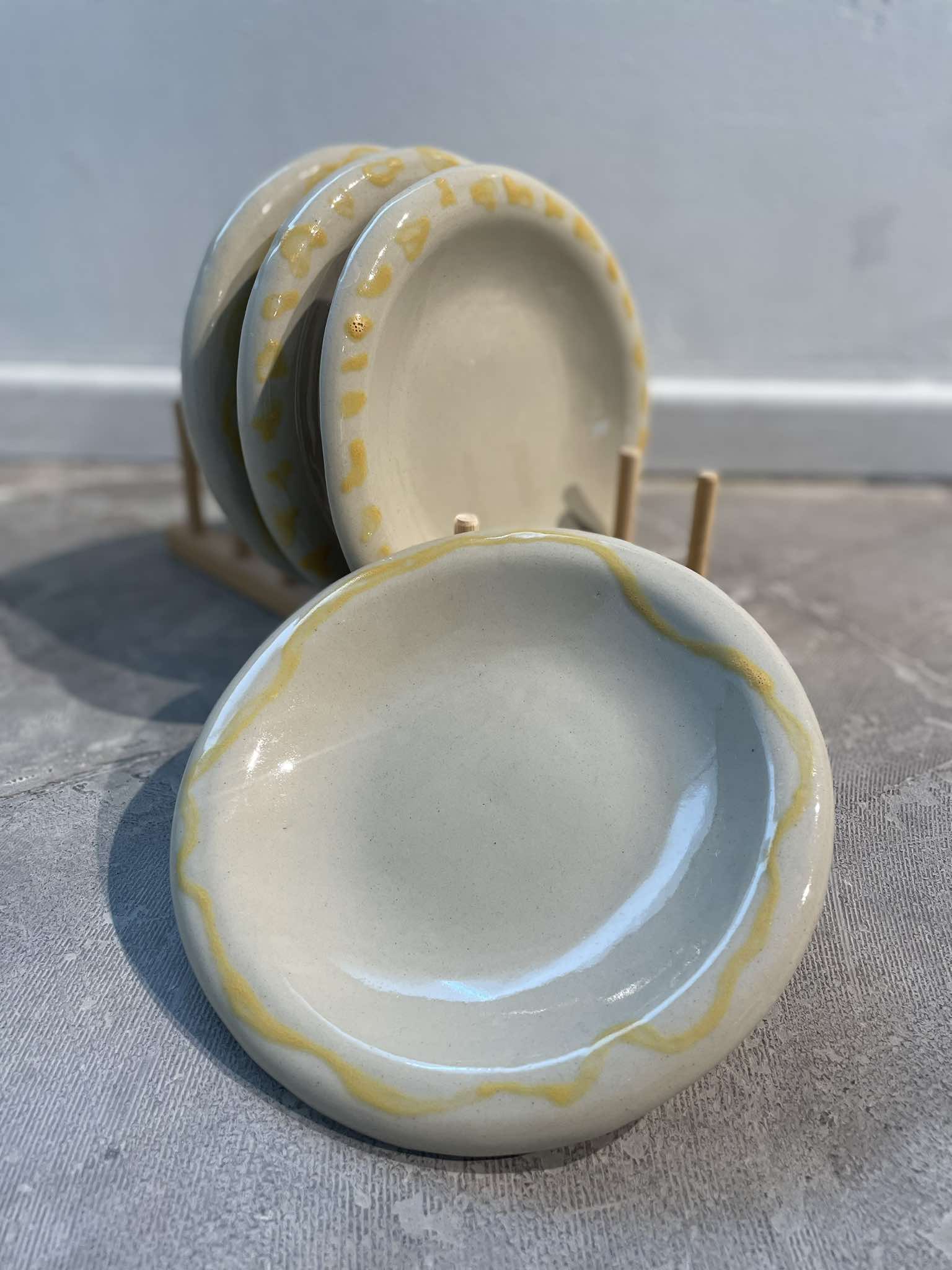 Donut plates - Set of 4