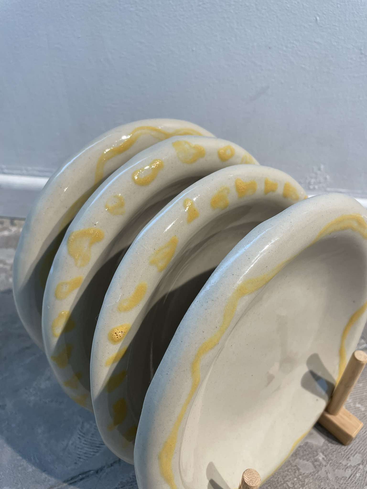 Donut plates - Set of 4