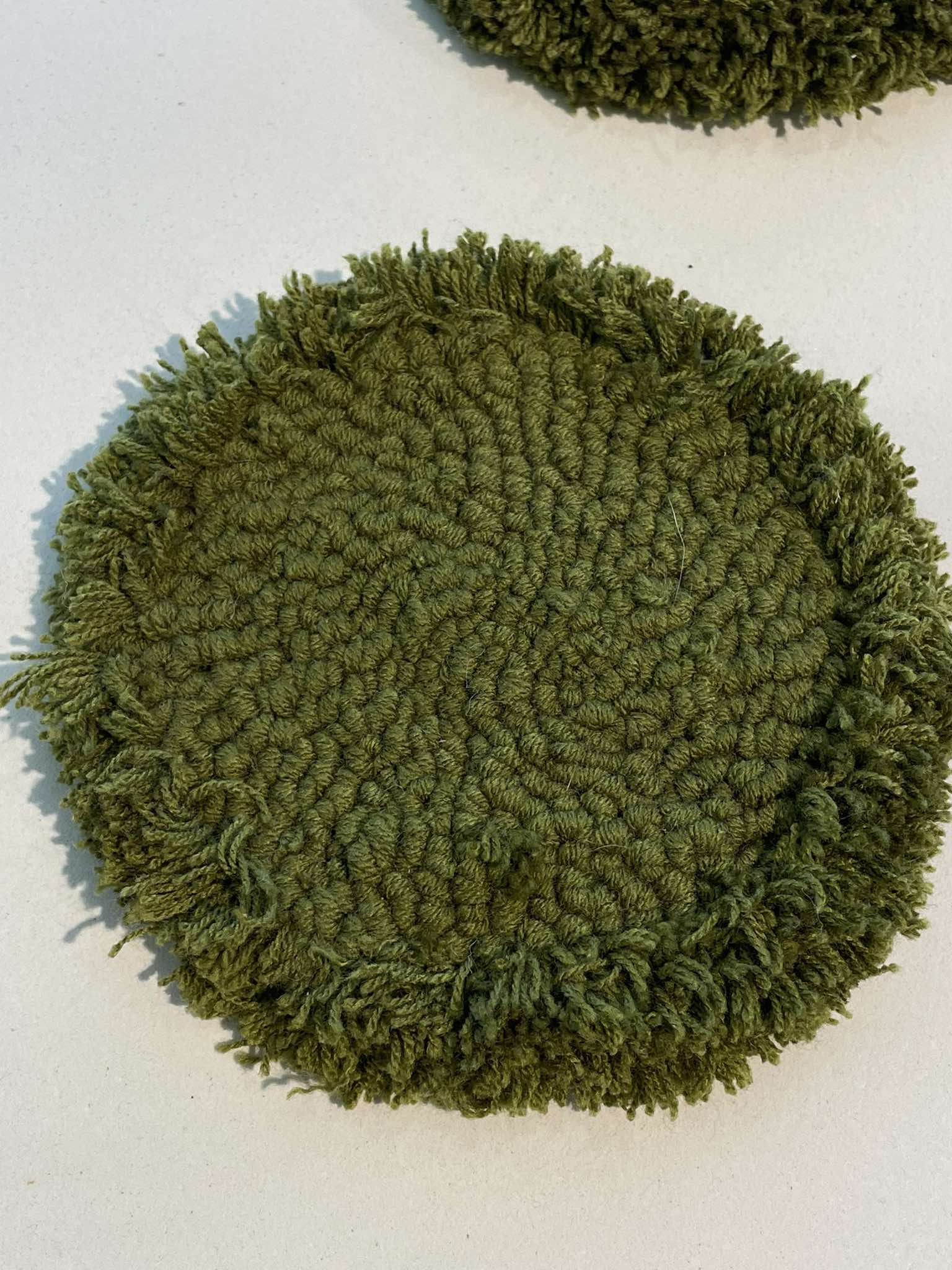 Coasters - Khaki set of 3