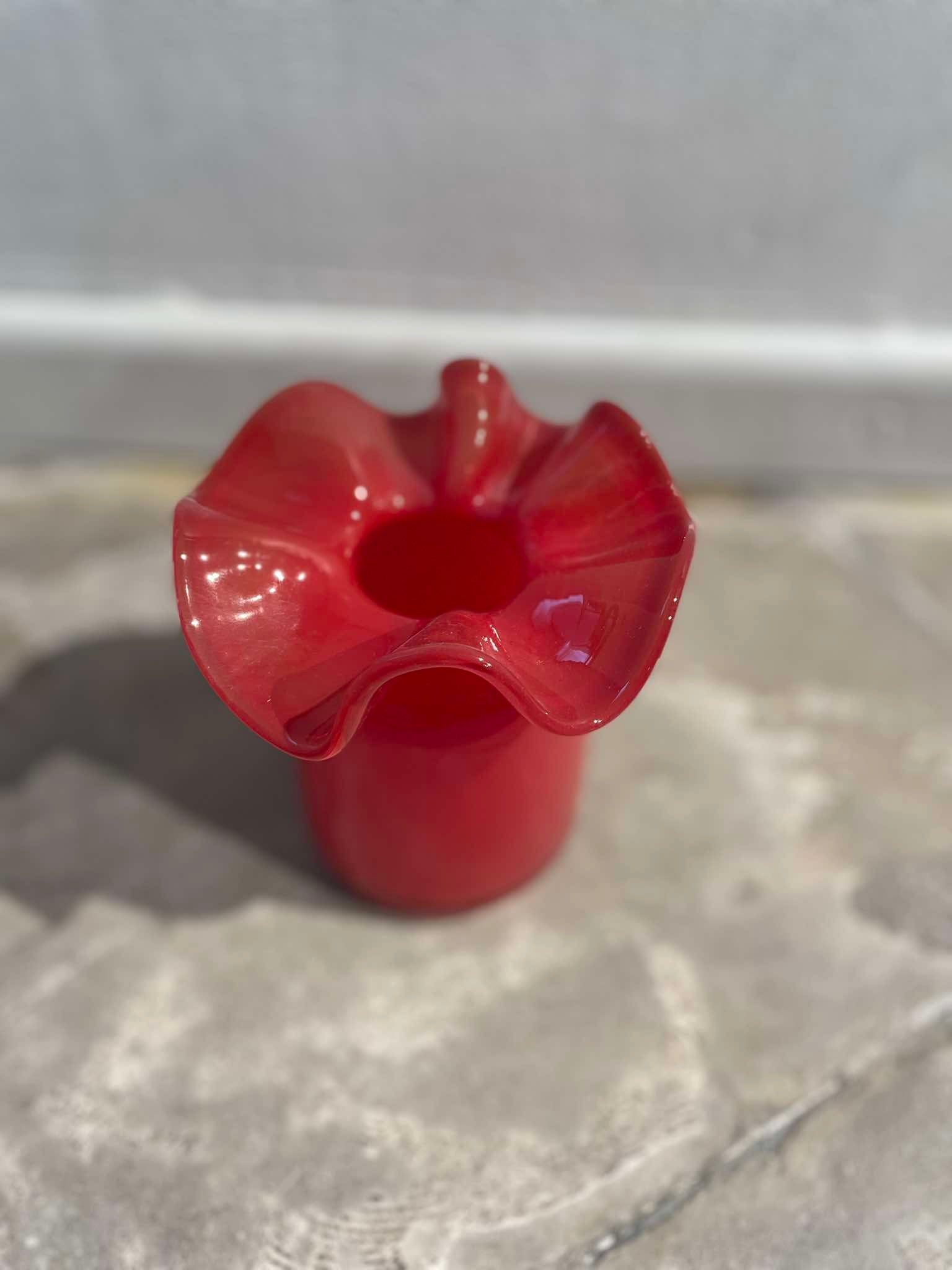 Flower vase - Red