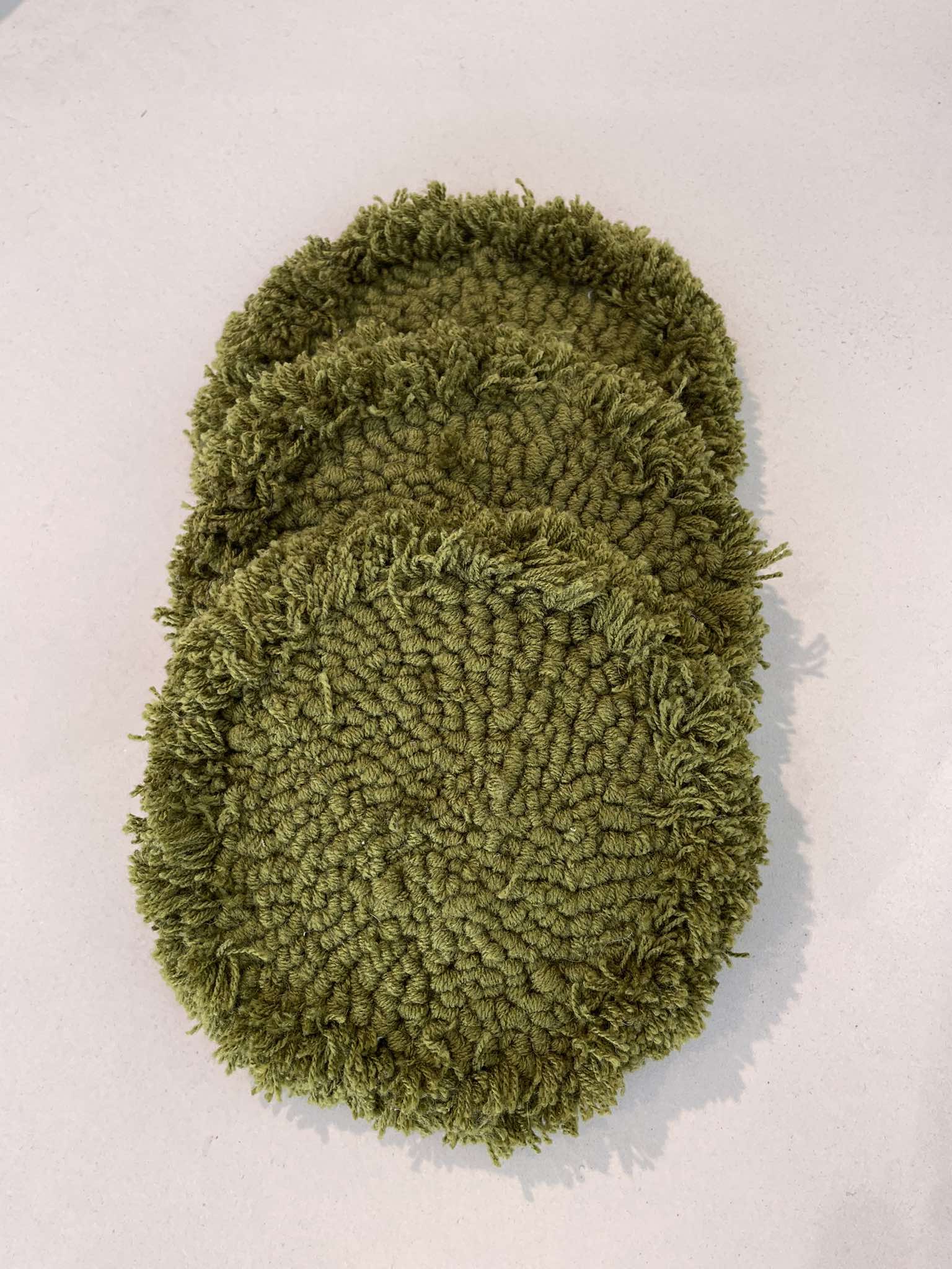 Coasters - Khaki set of 3