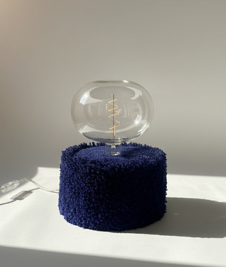 Lazy Boy Lamp -  tufting I Bonheur Blue