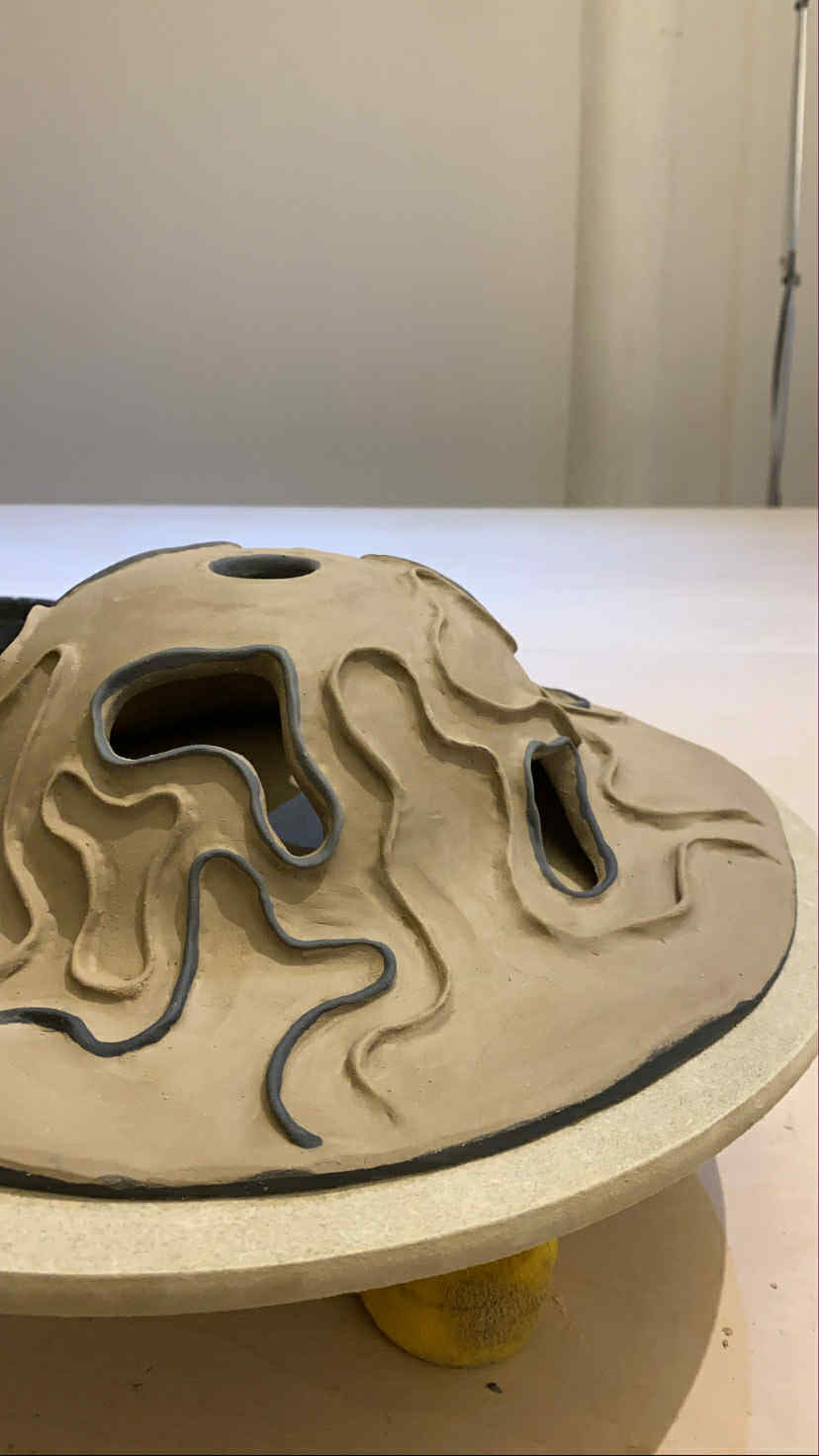 @ OMAR CITY  I CERAMIC -  LAMPSHADE I sun. 14.12