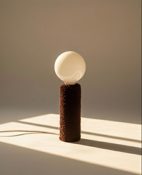 Baby Lamp -  tufting I Chocolat