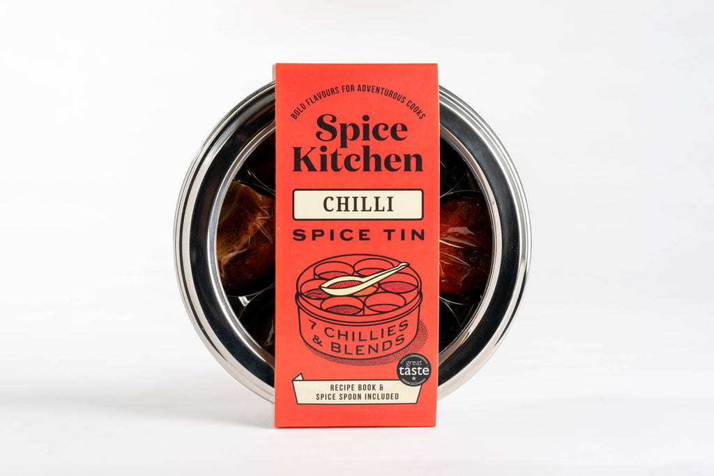 Chili-kruidenblik met 7 chilipepers