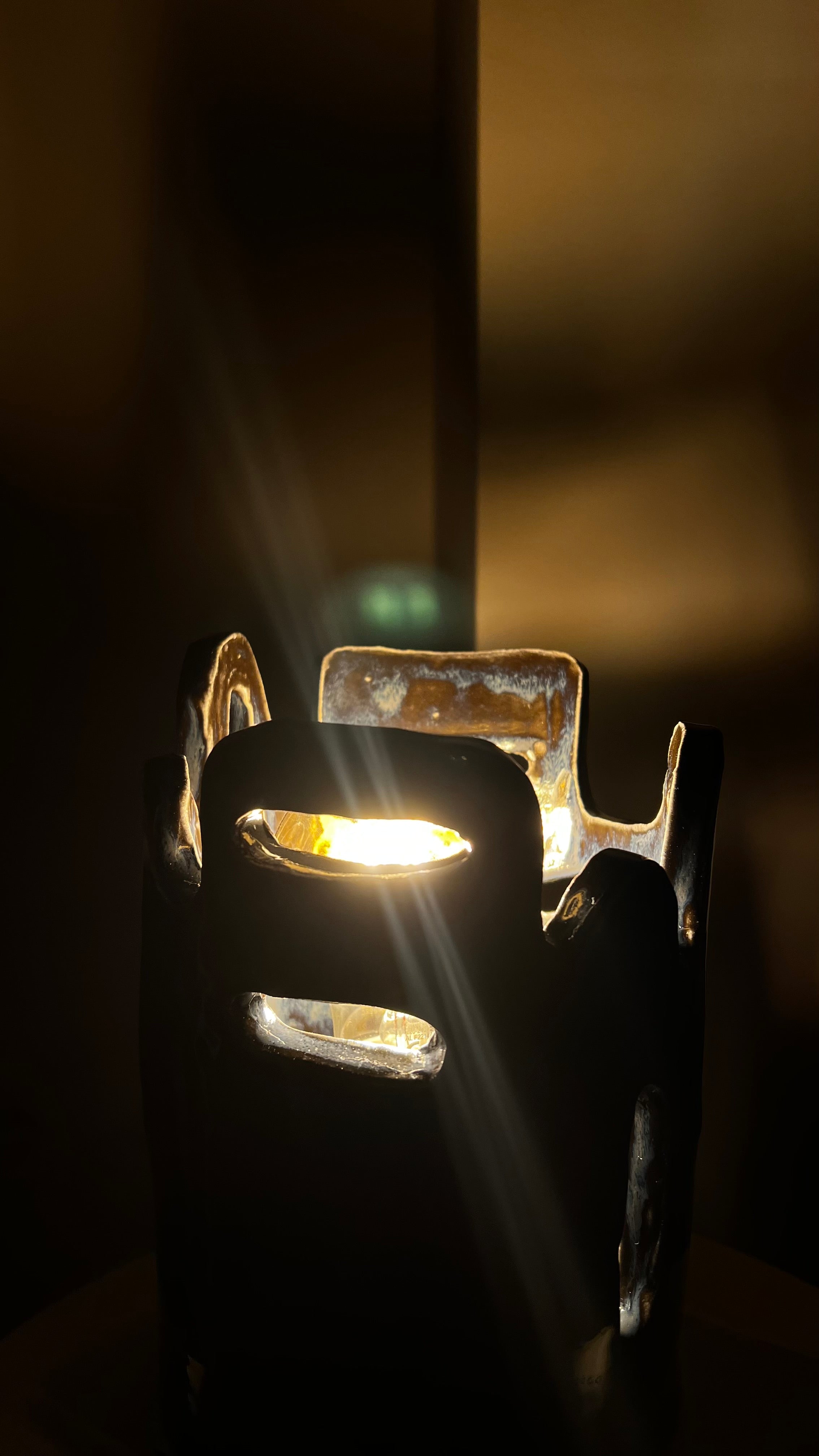 ceramics -  table lamp I sun. 22.03