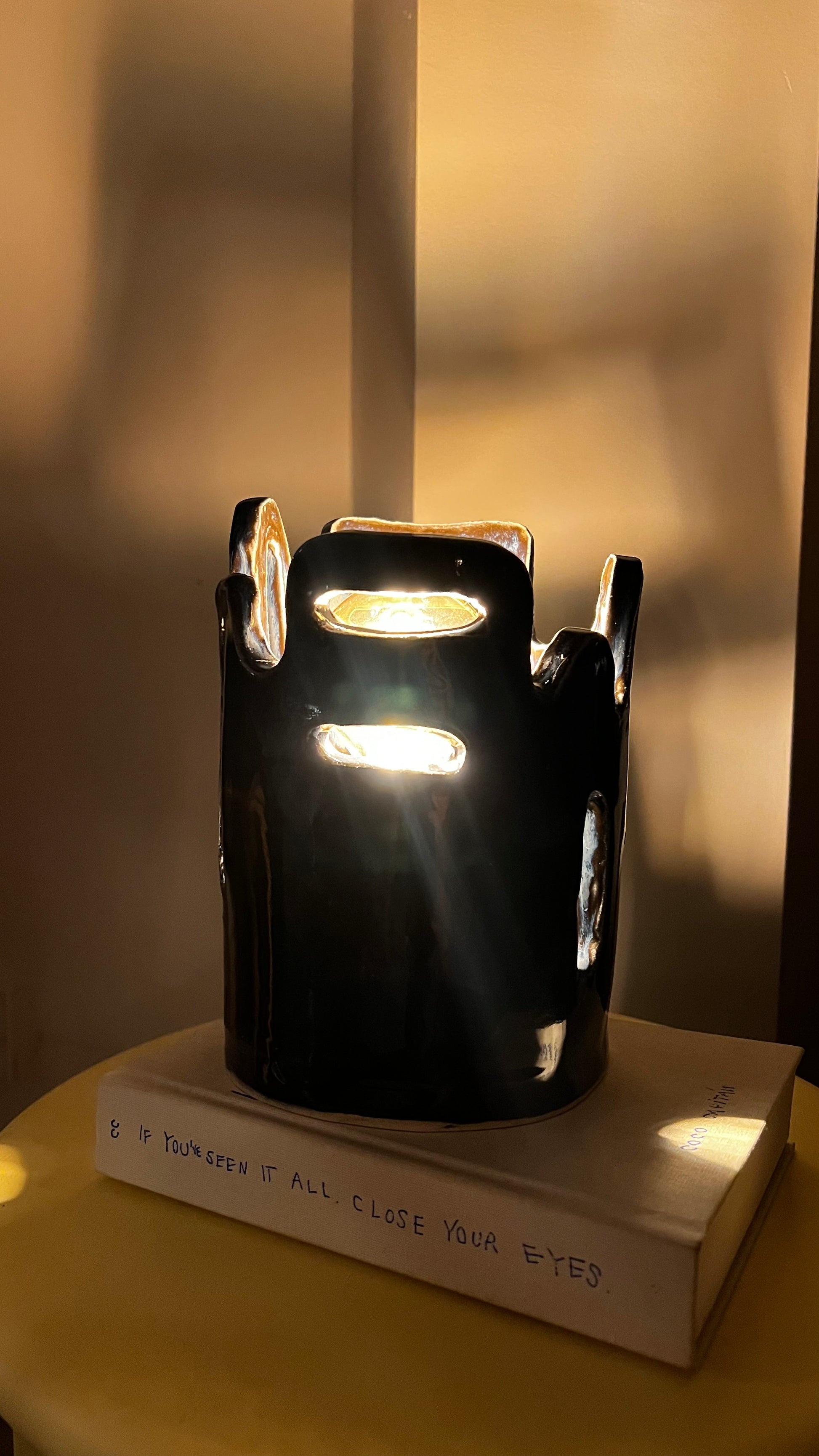 ceramics class -  table lamp I sun. 15.06