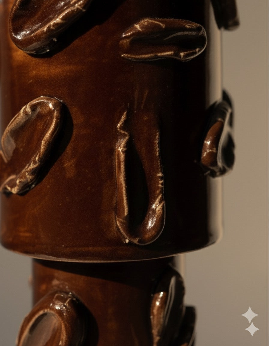 Tall Lamp -  ceramics I Chocolat Smudge