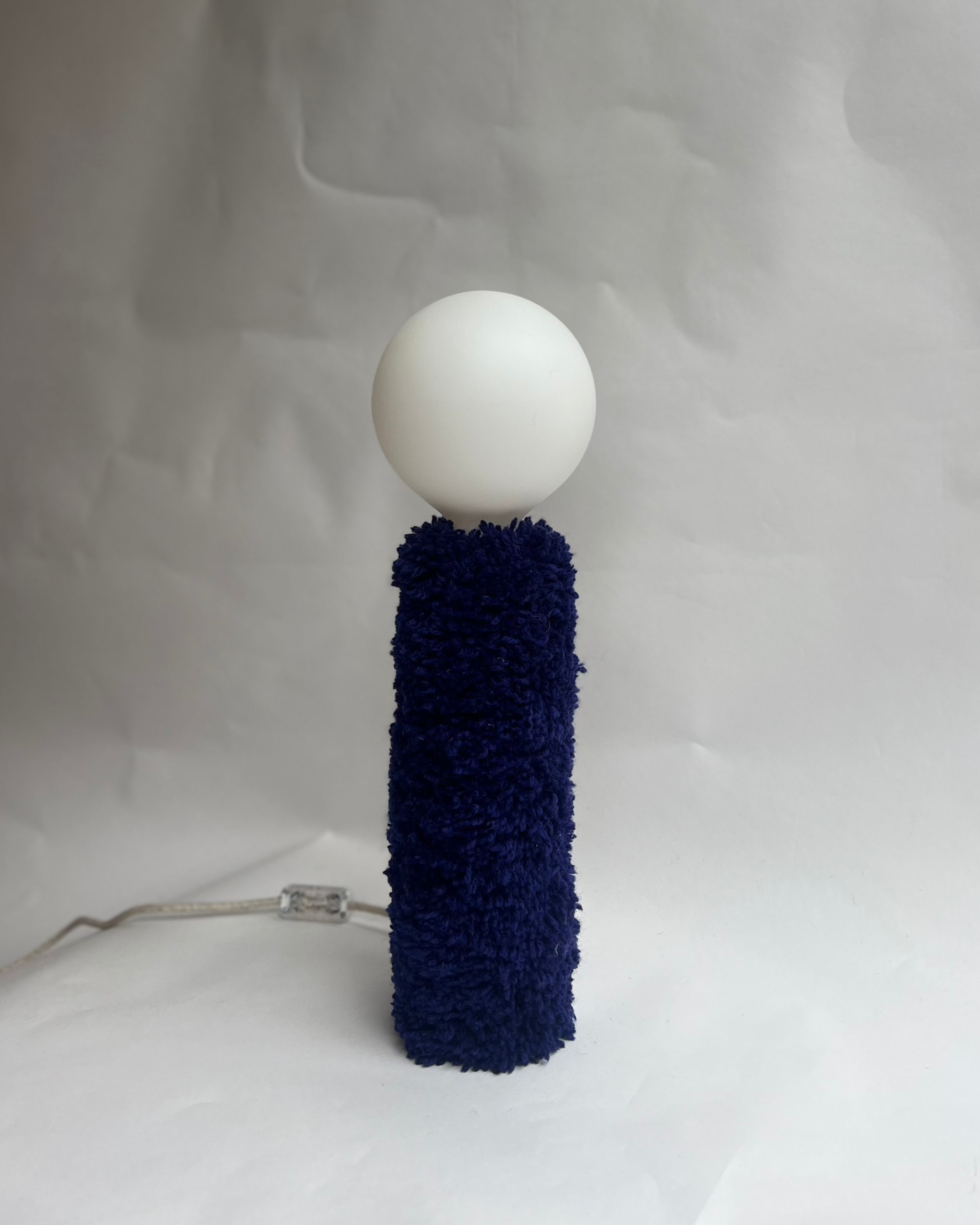 Tall Lamp -  tufting I Bonheur Blue