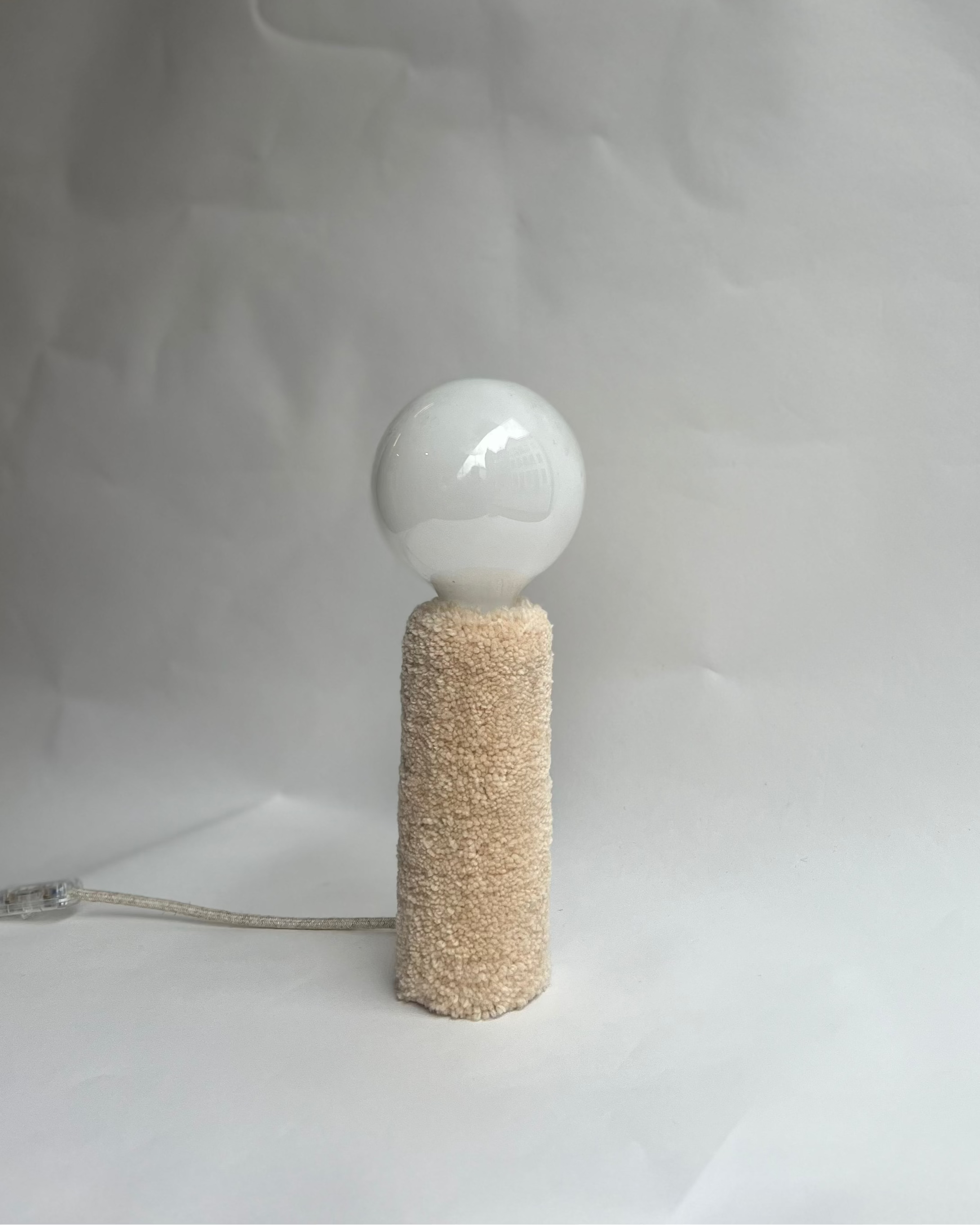 Baby Lamp -  tufting I Crème