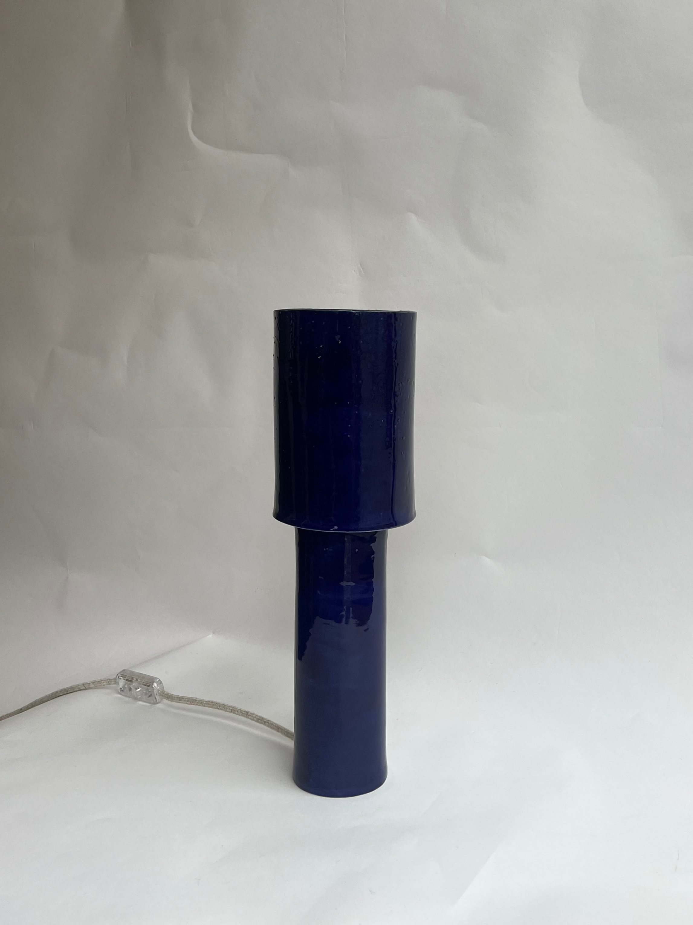 Tall Lamp -  ceramics I Bonheur Blue