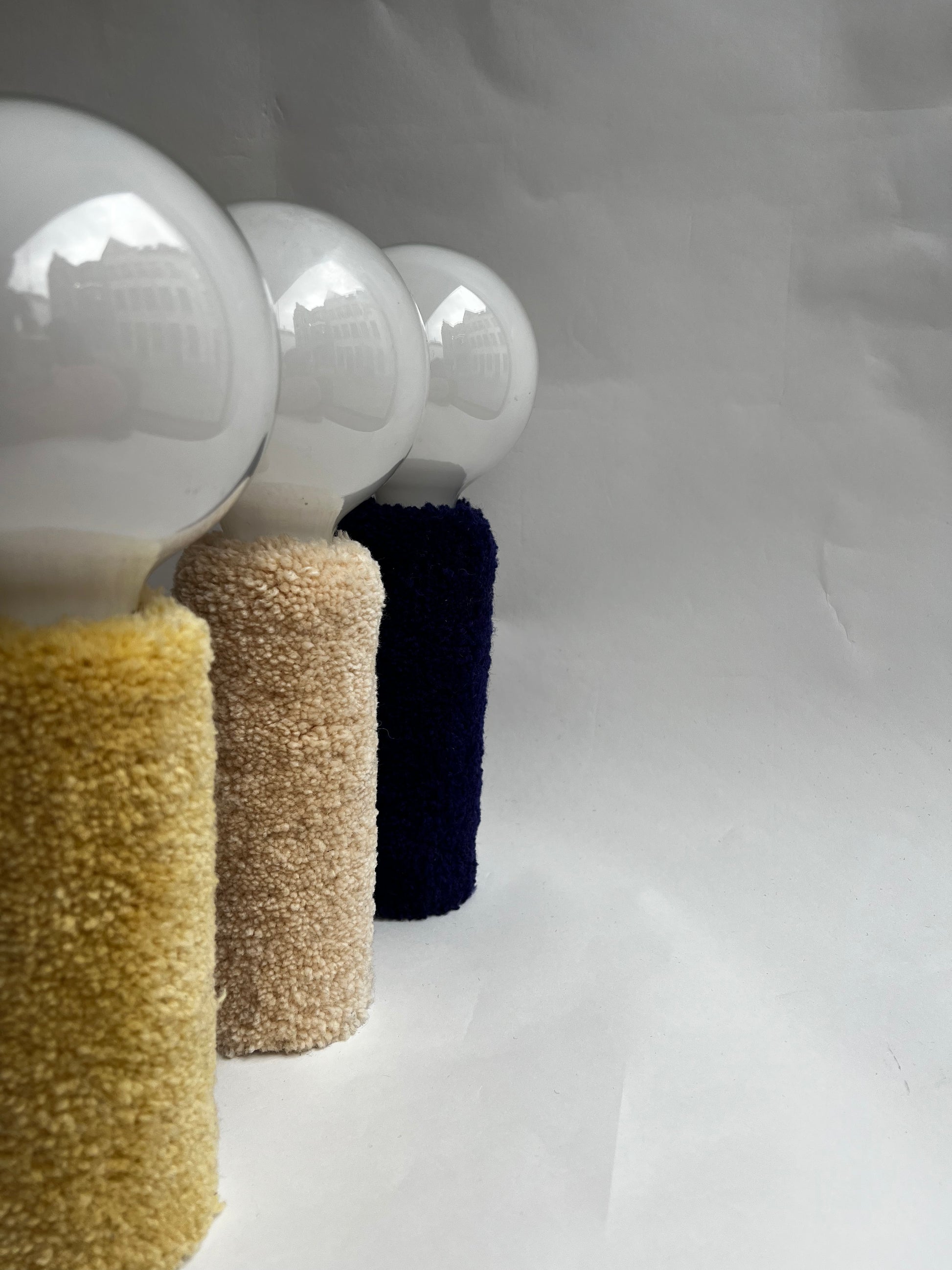 Baby Lamp -  tufting I Chocolat