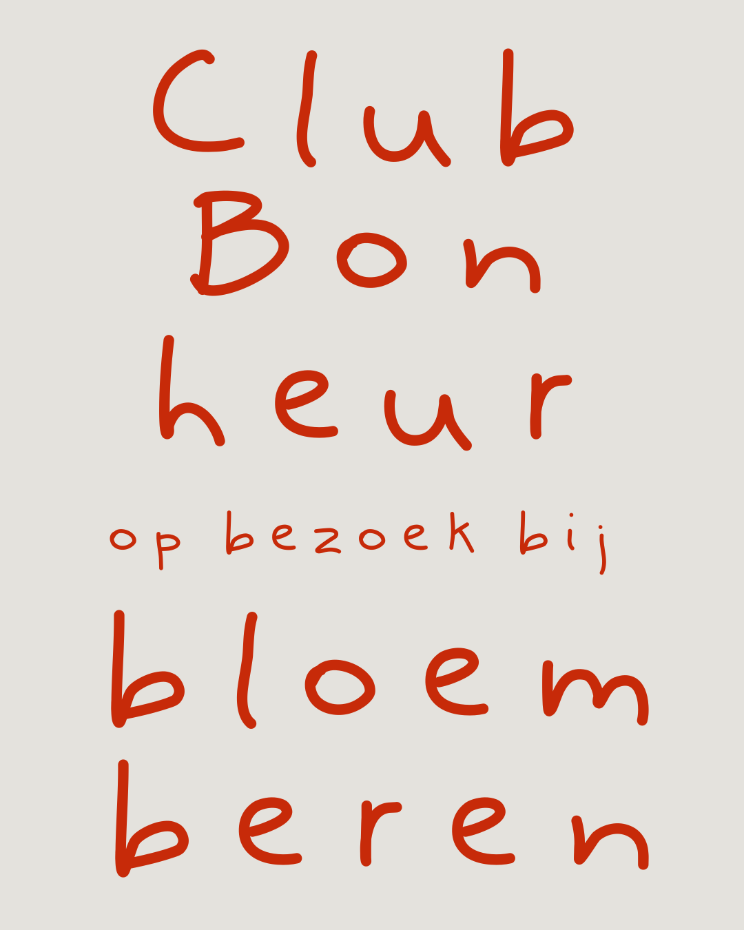 painting on clay - bij Bloemberen I Sun. 07.09