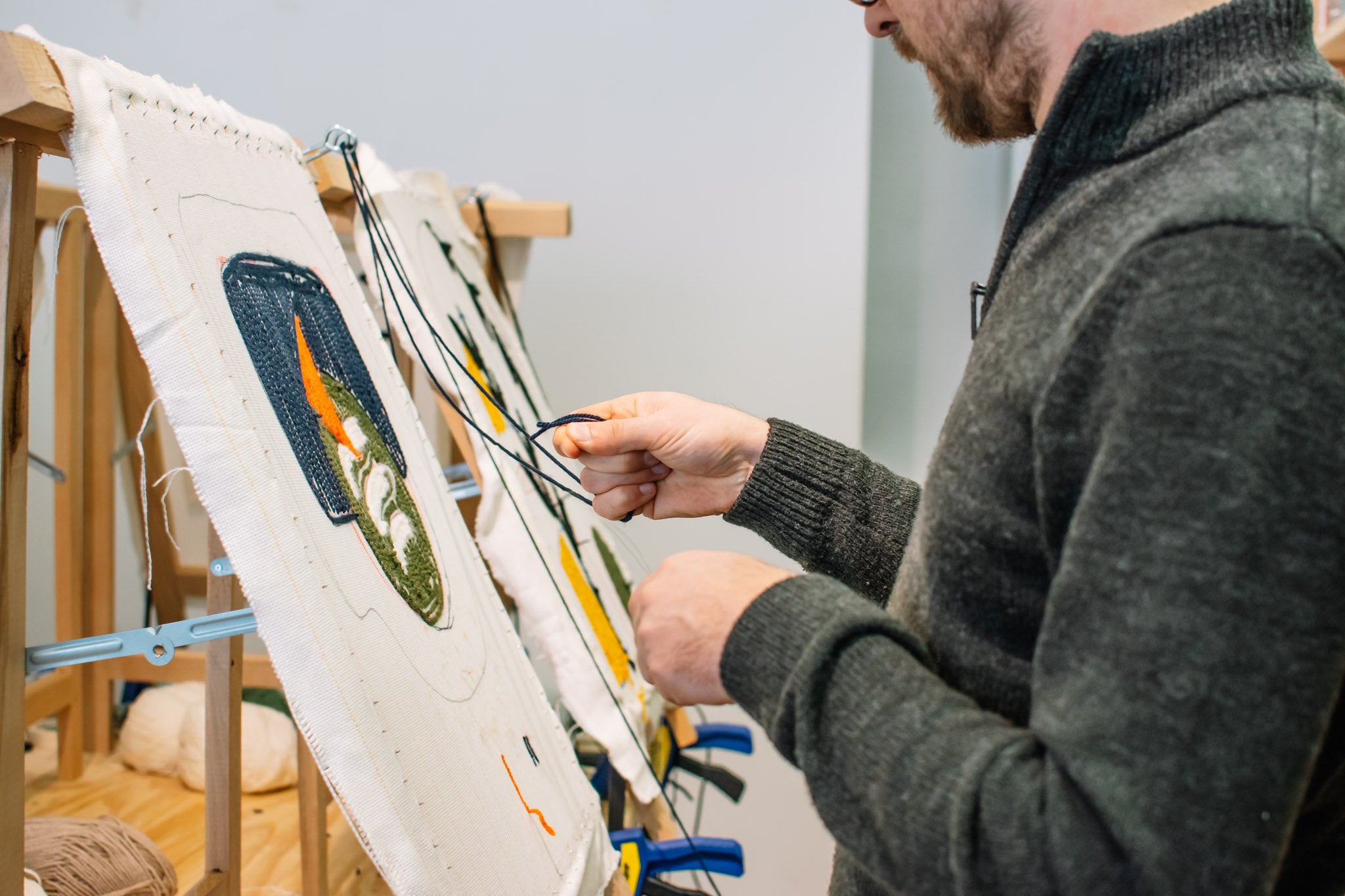 TUFTING SMALL I Wed. 24.06