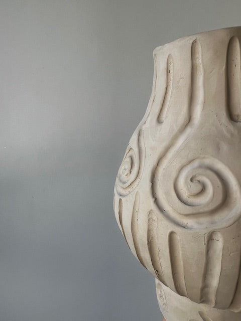 ceramics -  textured vases I sun. 13.07