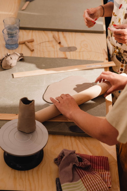 ceramics -  table lamp I sun. 14.09